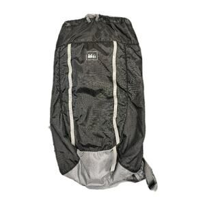 REI Co-Op Flash Backpack Medium Black Packable Ultra Lightweight Hiking Daypack